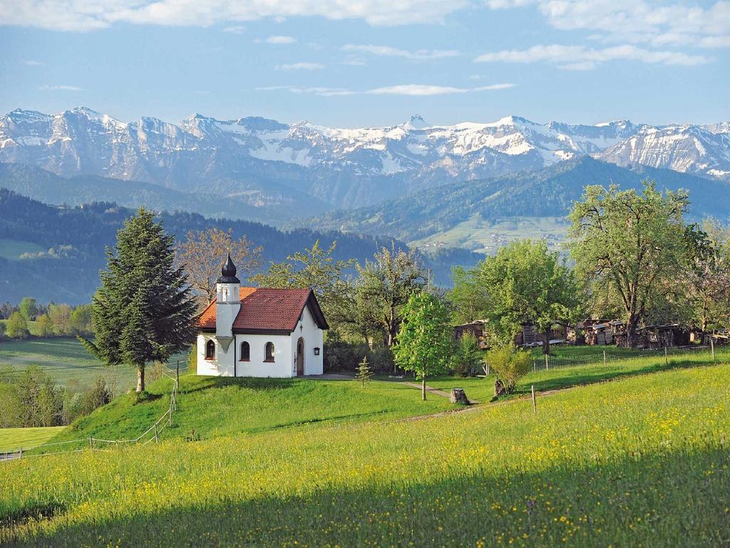 Allgaeuvilla Scheidegg Buitenkant foto